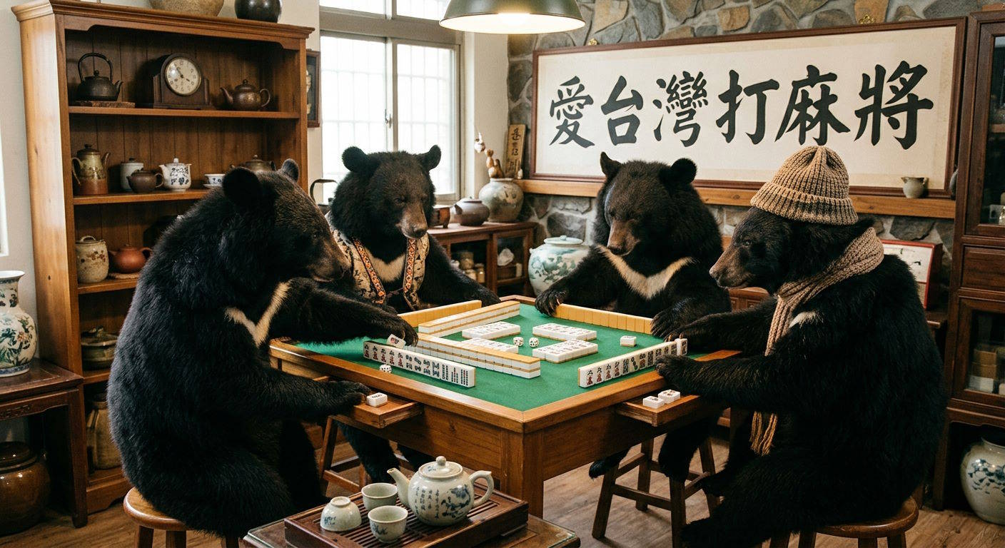 愛台灣打麻將-台灣熊打麻將